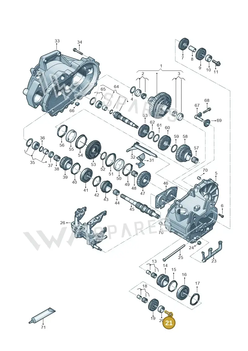 N91080001 — Skoda Fabia (2021-) diagram 827310030, position 21