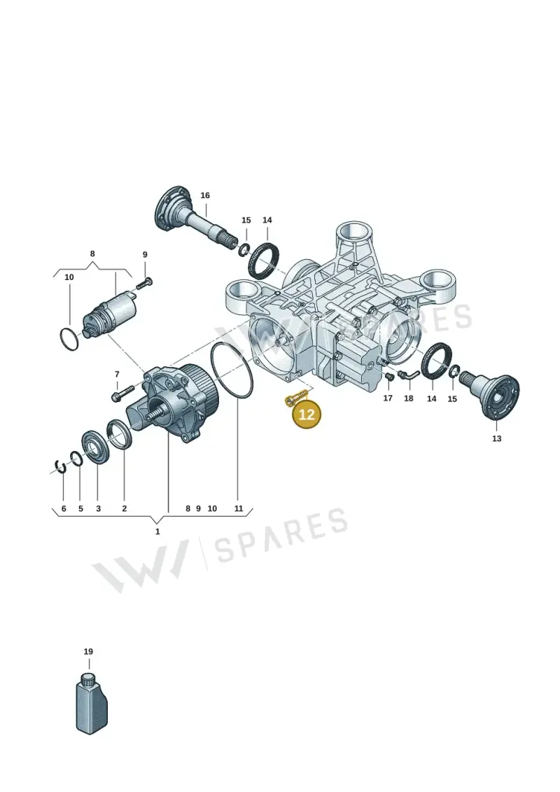 N91082701 — Skoda Kodiaq (2024-) diagram 3j0525100, position 12