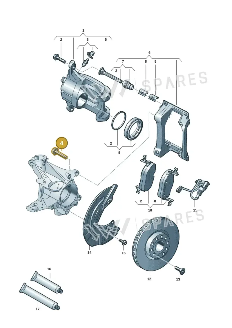 N91084901 — Skoda Enyaq (2020-) diagram 10a615010, position 4