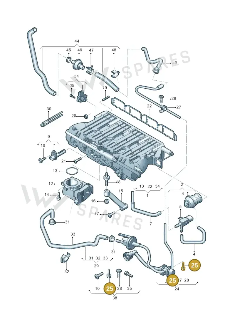 N91085801 — Skoda Yeti (2013-2017) diagram 714133300, position 25