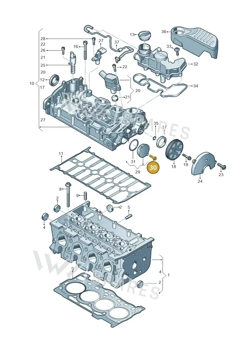 N91096701 — Skoda Superb Combi (2023-) diagram 813103460, position 30
