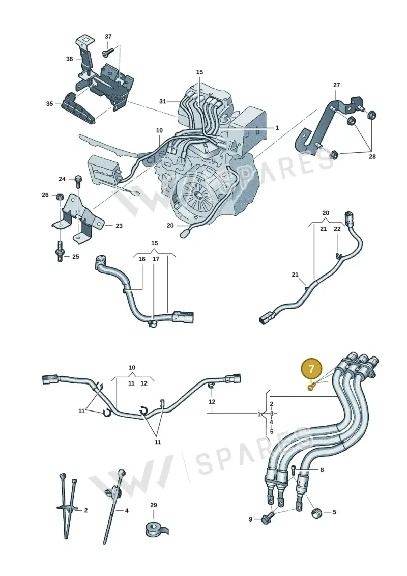 N91097102 — Skoda Kodiaq (2024-) diagram 57x970110, position 7