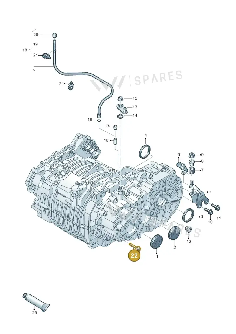 N91102101 — Skoda Citigo (2019-2021) diagram 899305020, position 22