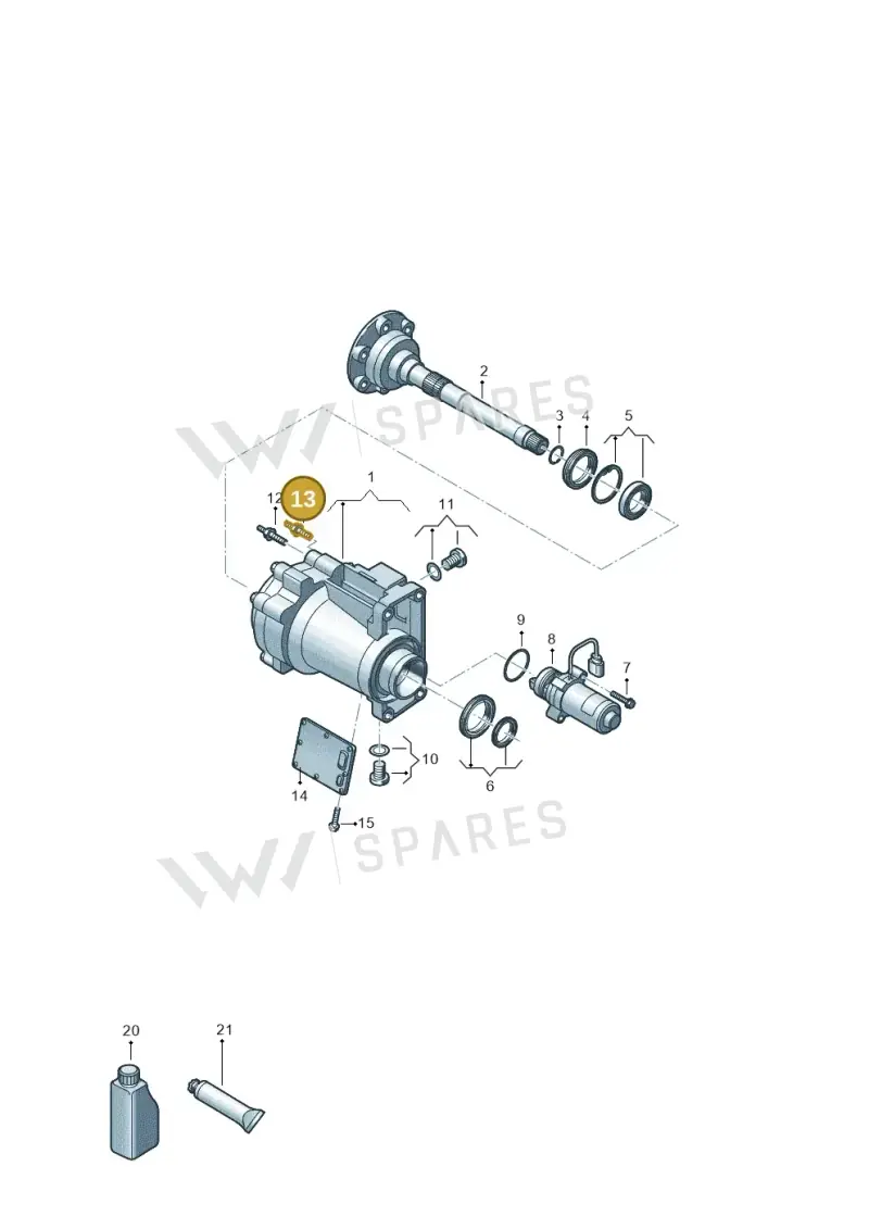 N91108901 — Skoda Octavia (2017-2020) diagram 409055010, position 13