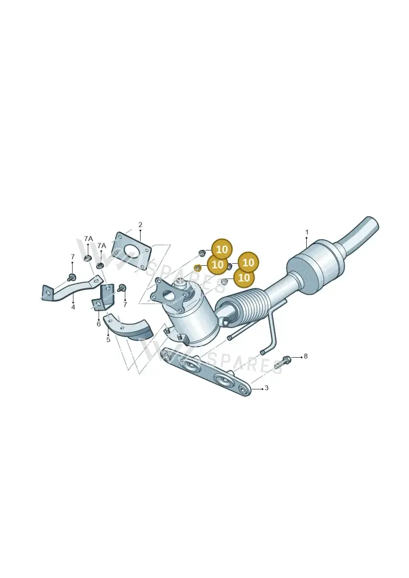 N91130801 — Skoda Kamiq (2019-) diagram 769253500, position 10