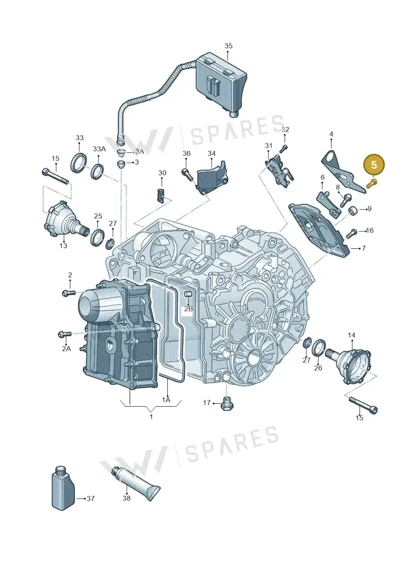 N91132602 — Skoda Superb Combi (2015-2024) diagram 753321051, position 5