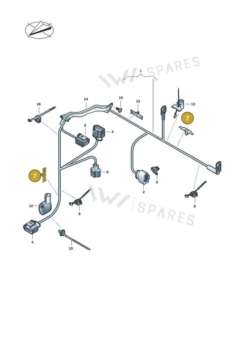 N91144301 — Skoda Kodiaq (2024-) diagram 2ka971070, position 7
