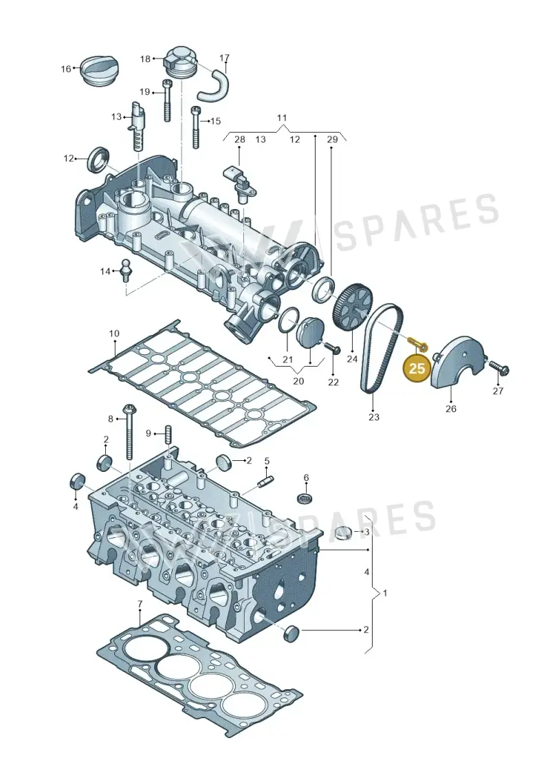 N91145502 — Skoda Kamiq (2019-) diagram 746103410, position 25