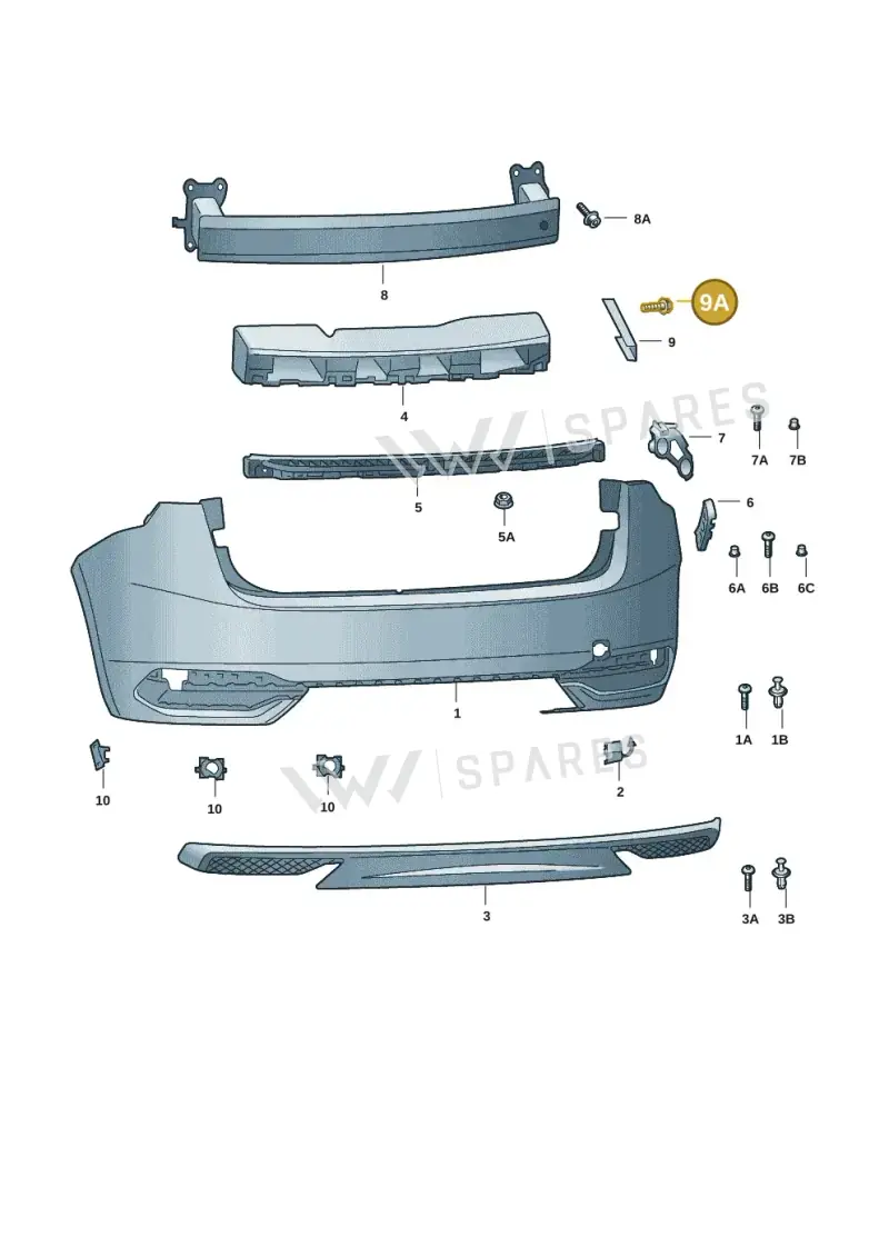 N91151101 — Skoda Kamiq (2019-) diagram 584807055, position 9A