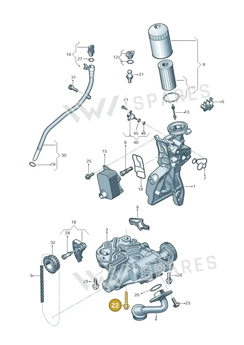 N91164901 — Skoda Kodiaq (2018-2022) diagram 850115050, position 22