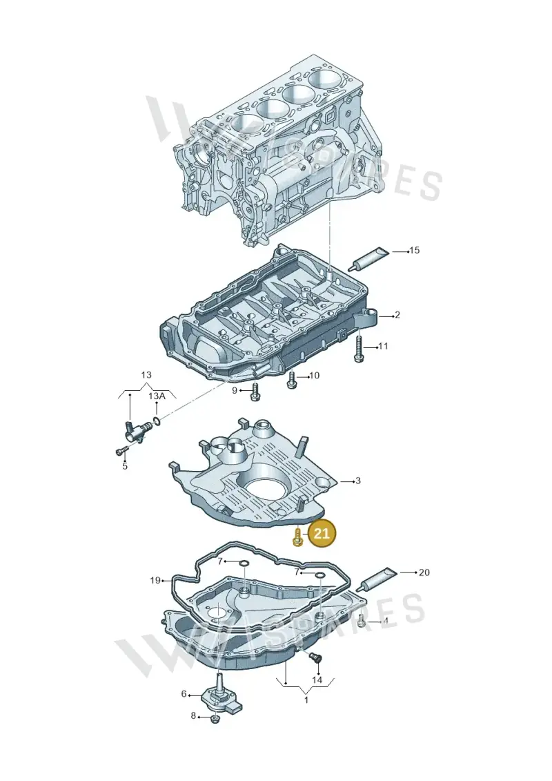 N91168701 — Skoda Kodiaq (2024-) diagram 745103190, position 21