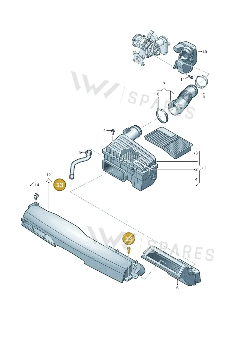 N91179601 — Skoda Fabia (2021-) diagram 587129050, position 13