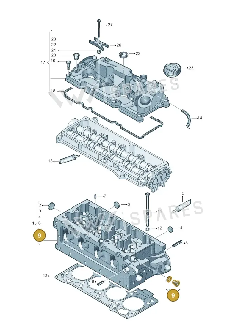 N91184201 — Skoda Kodiaq (2024-) diagram 827103550, position 9