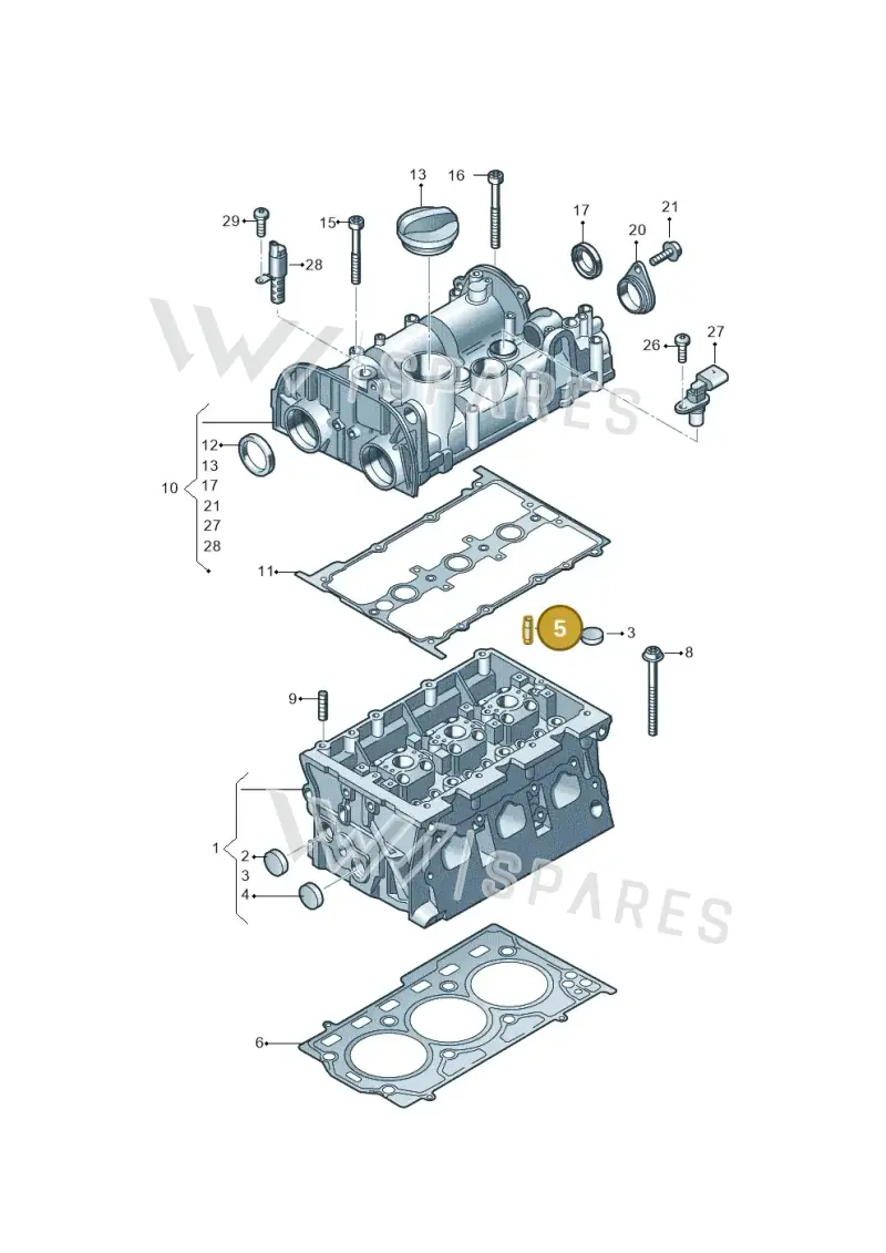N91200201 — Skoda Kamiq (2019-) diagram 837103400, position 5