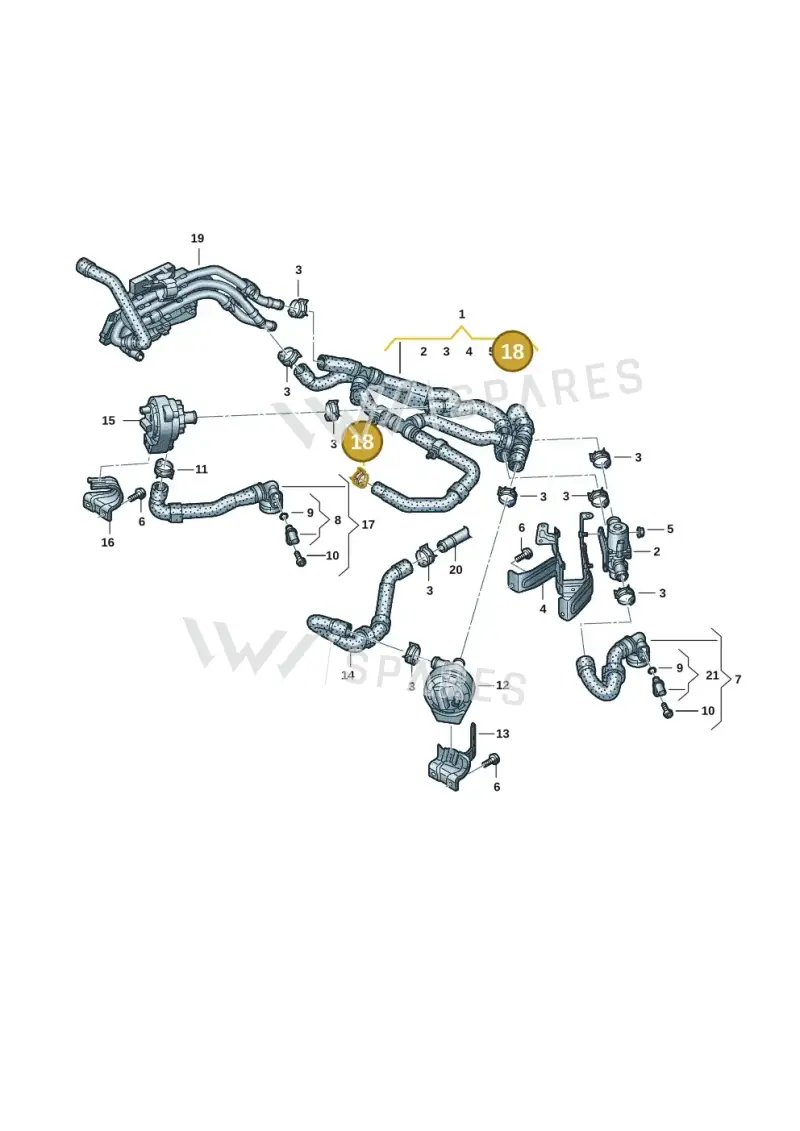 N91200801 — Skoda Enyaq (2020-) diagram 10a121210, position 18