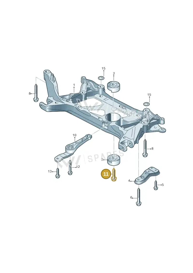 N91201001 — Skoda Octavia (2019-2024) diagram 793199100, position 11