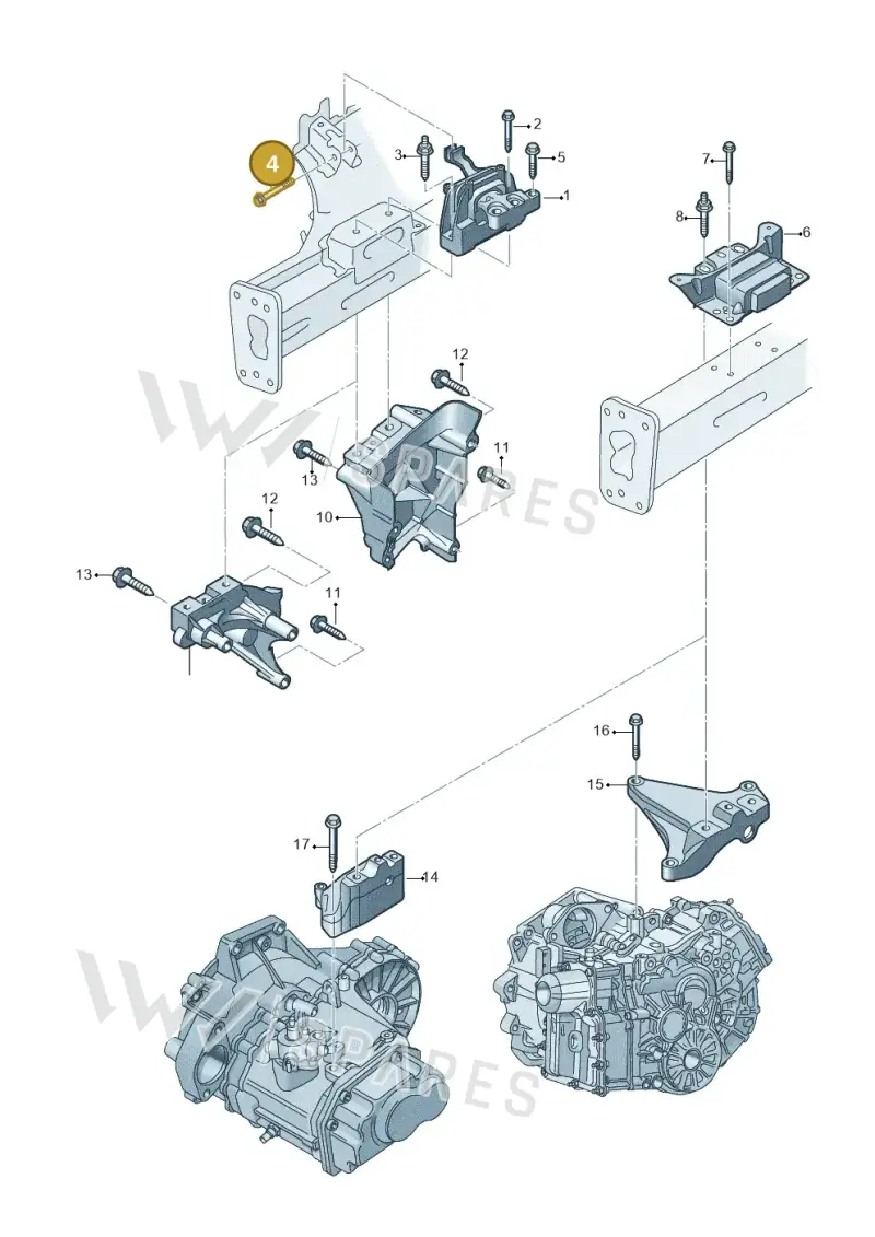 N91204001 — Skoda Kamiq (2019-) diagram 837199500, position 4