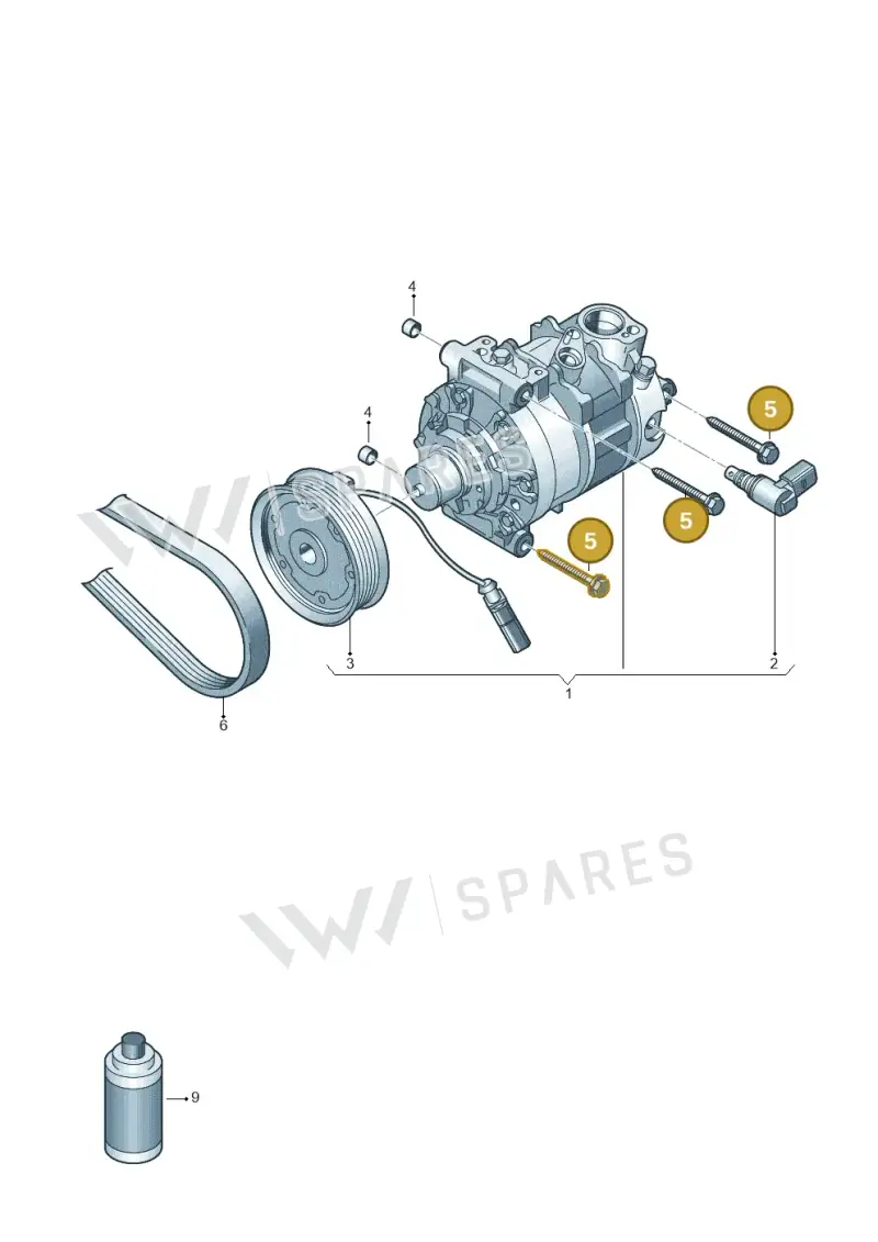 N91204501 — Skoda Kodiaq (2024-) diagram 837260140, position 5