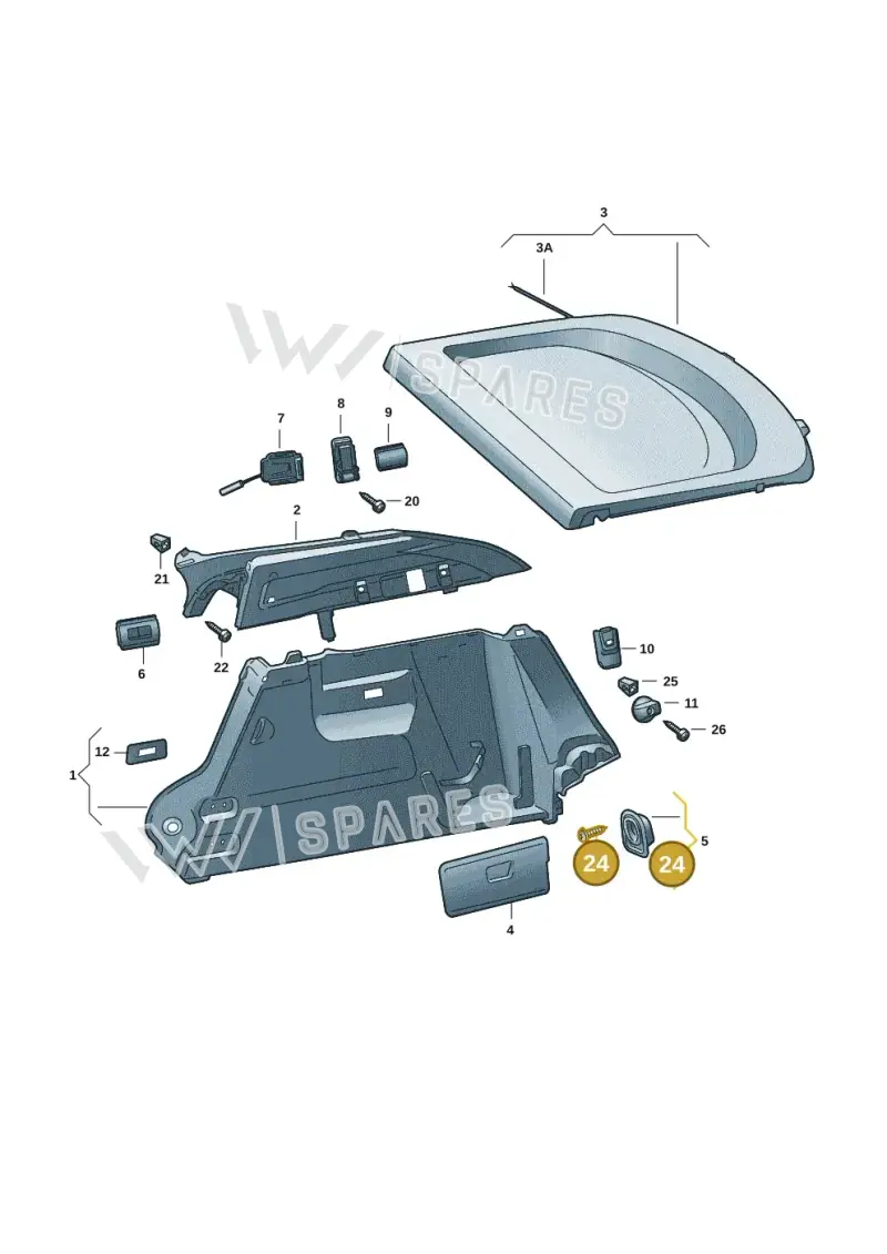N91206101 — Skoda Enyaq (2020-) diagram 50a867080, position 24