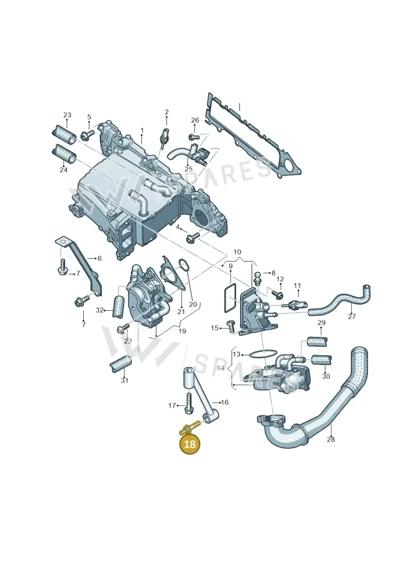 N91206201 — Skoda Octavia (2017-2020) diagram 746129800, position 18