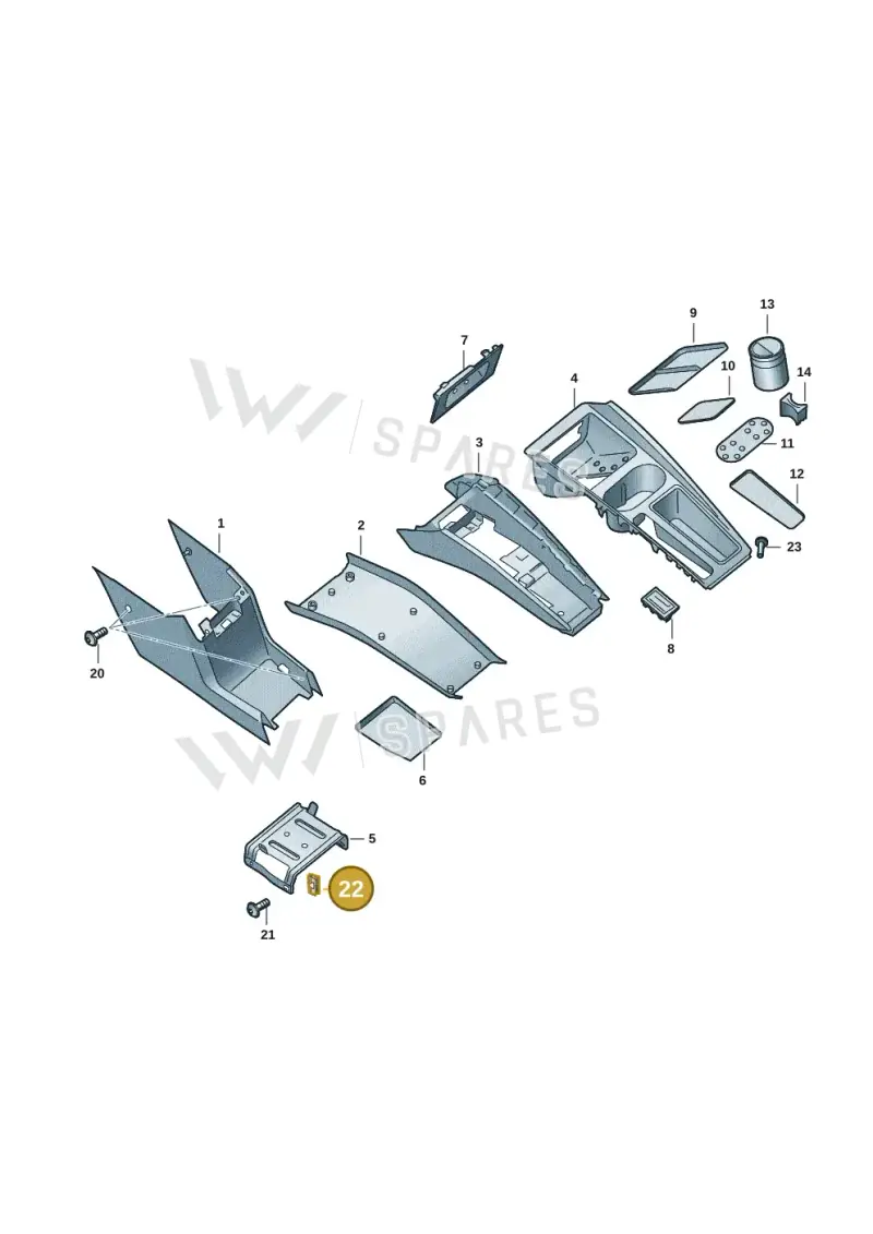 N91212801 — Skoda Enyaq (2020-) diagram 50a863050, position 22