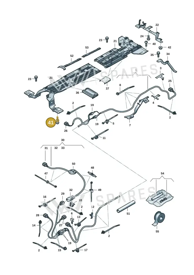N91260401 — Skoda Enyaq (2020-) diagram 11a970012, position 41