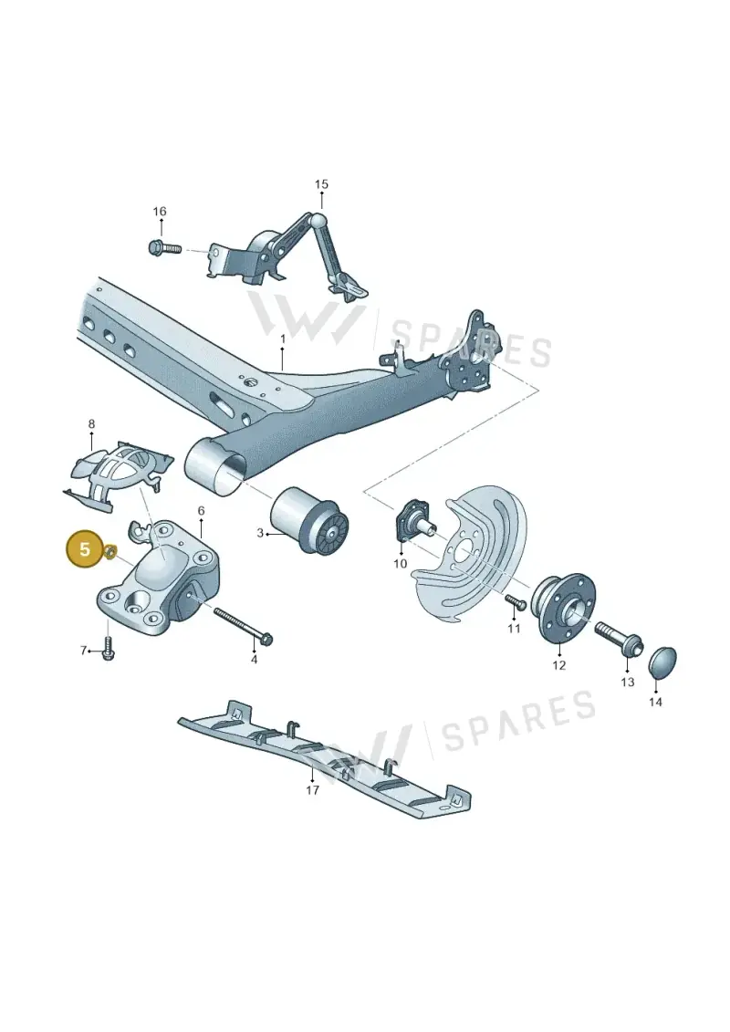 N91263401 — Skoda Fabia (2021-) diagram 837505020, position 5