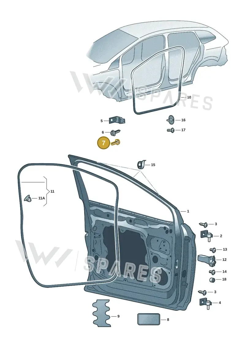 N91263701 — Skoda Enyaq (2020-) diagram 50a831000, position 7