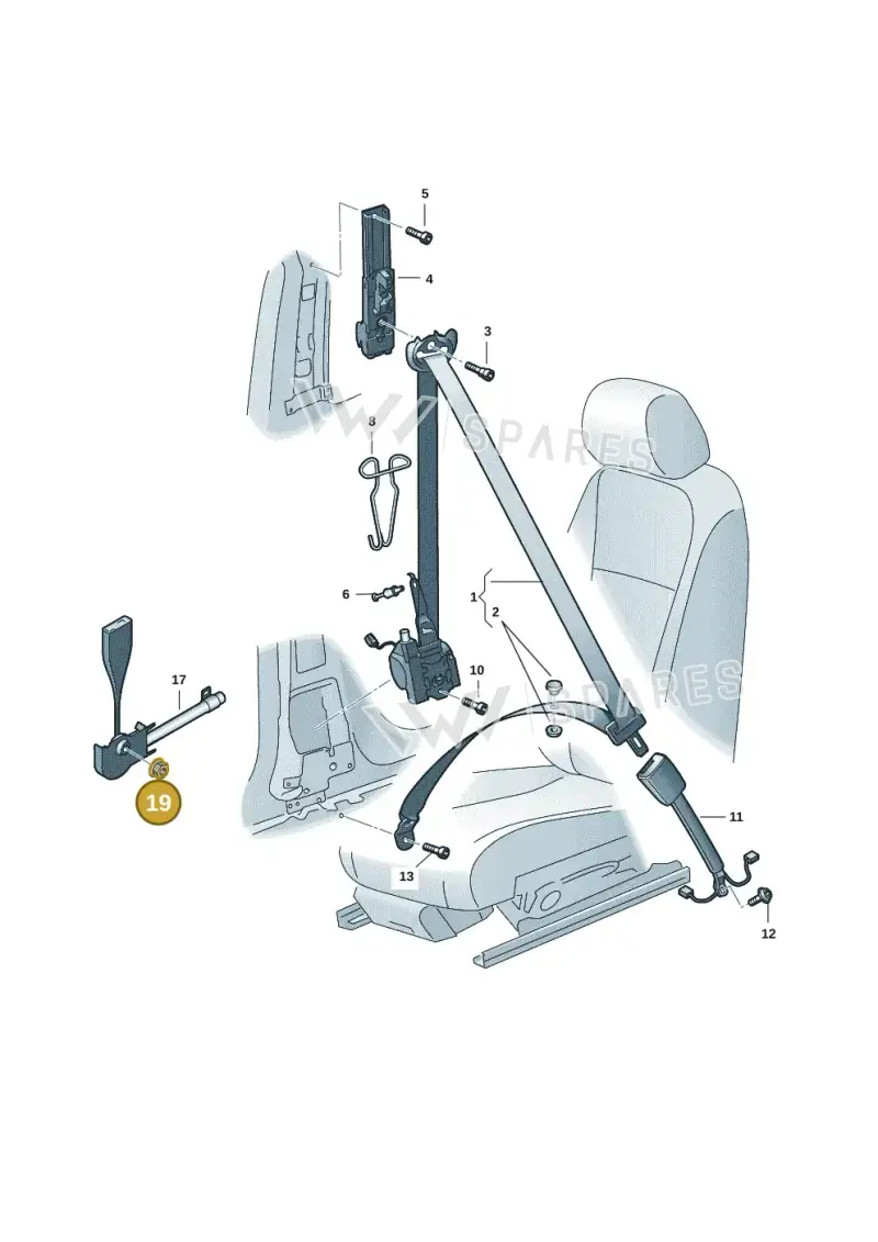 N98923403 — Skoda Enyaq (2020-) diagram 11a857060, position 19