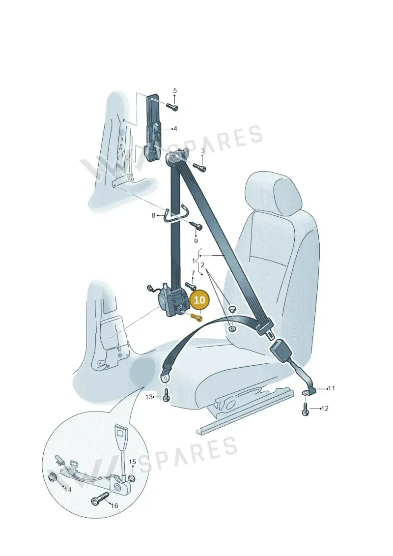 N98926001 — Skoda Fabia (2021-) diagram 585857060, position 10
