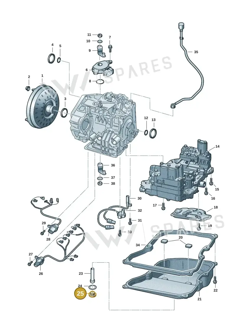WHT000310A — Skoda Fabia (2021-) diagram 62i301680, position 25