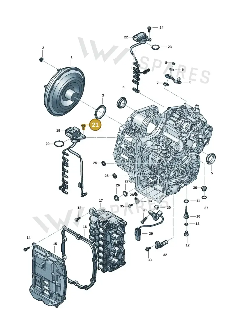 WHT000314 — Skoda Octavia (2019-2024) diagram 5h0300270, position 21