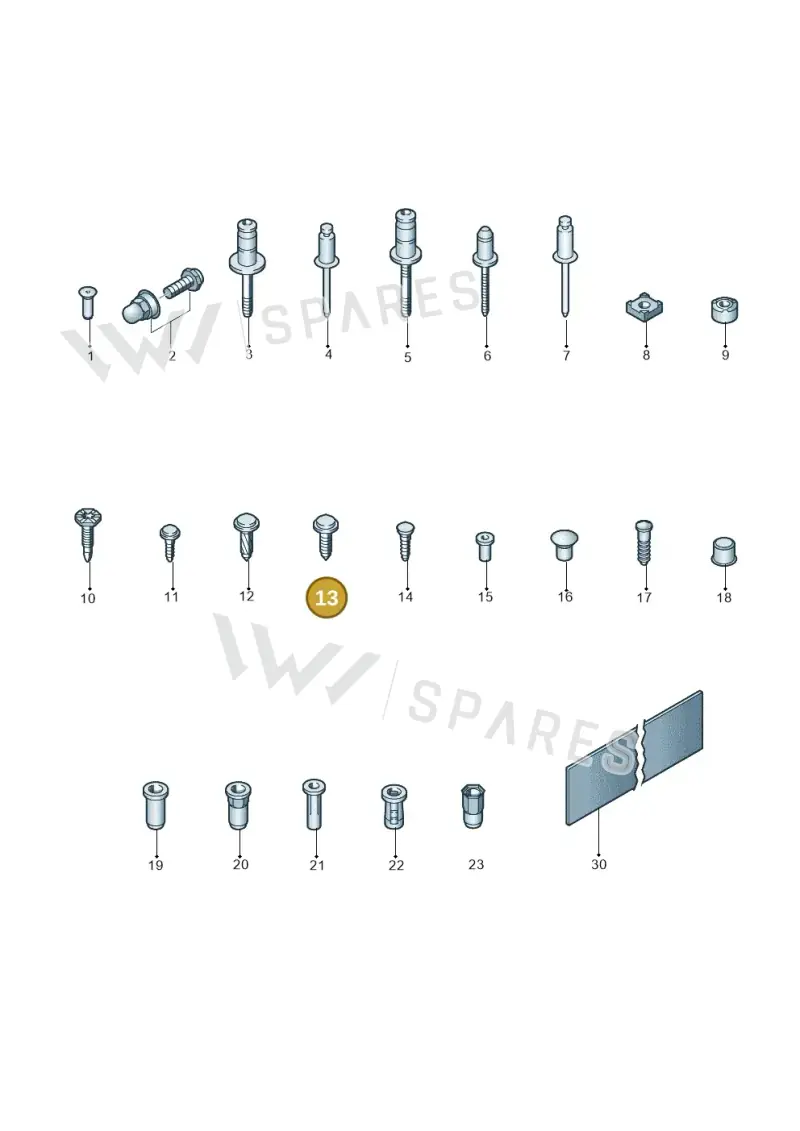WHT000764 — Skoda Fabia (2021-) diagram 806800100, position 13