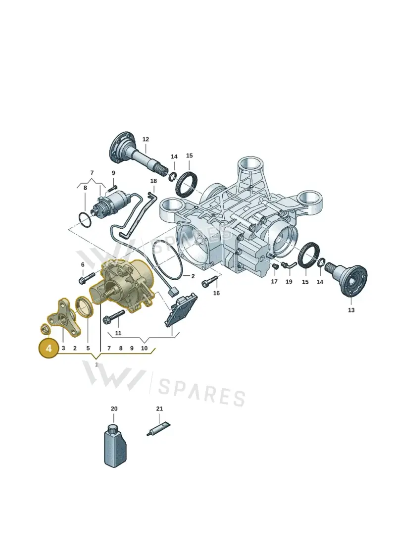 WHT001284 — Skoda Kodiaq (2016-2024) diagram 3h0525100, position 4
