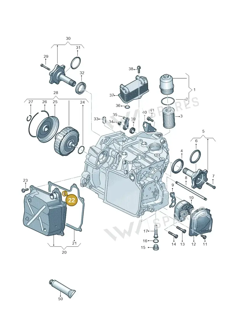 WHT001403 — Skoda Kodiaq (2018-2022) diagram 827355050, position 22