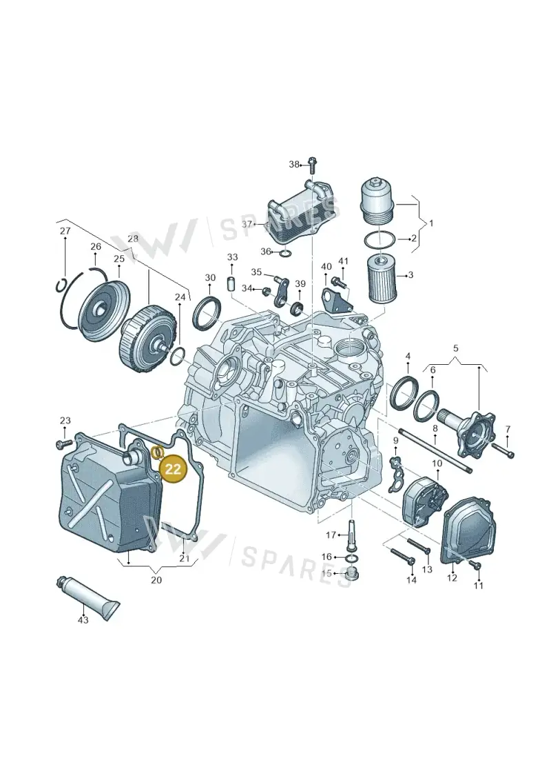 WHT001403 — Skoda Octavia (2017-2020) diagram 827360050, position 22