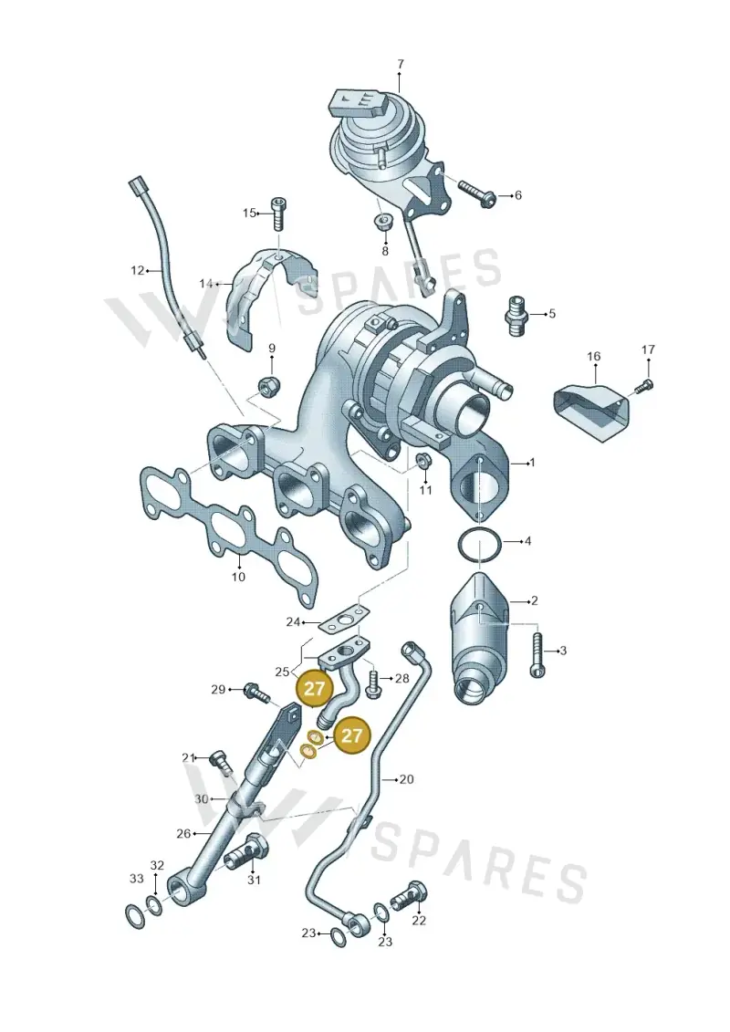 WHT001965 — Skoda Roomster (2010-2015) diagram 672145500, position 27