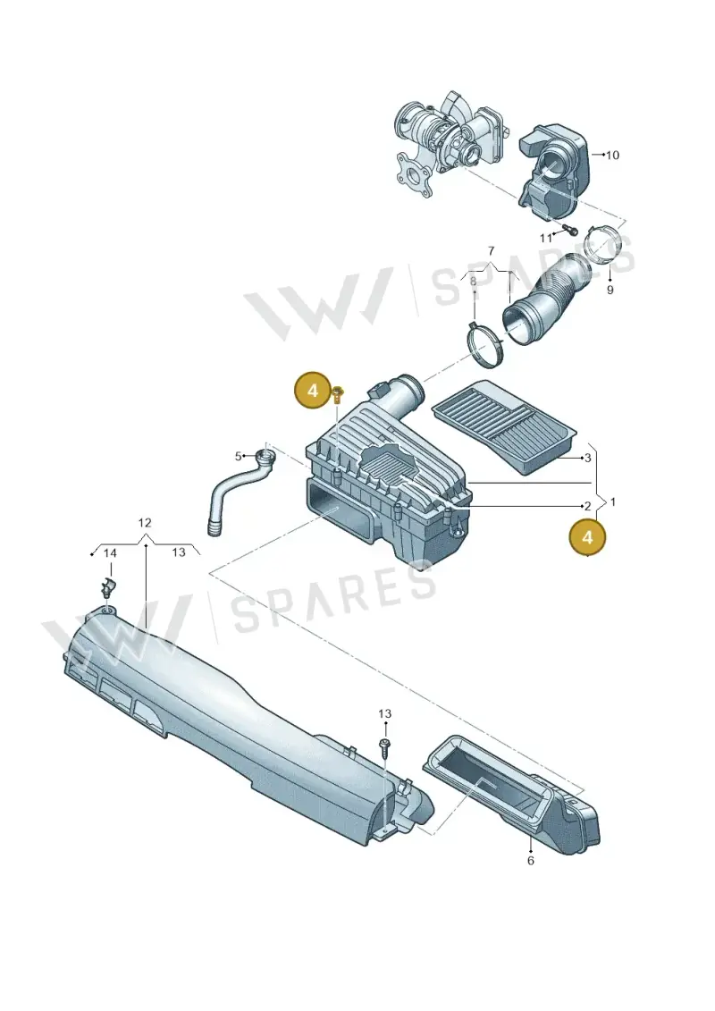WHT002087 — Skoda Fabia (2021-) diagram 587129050, position 4