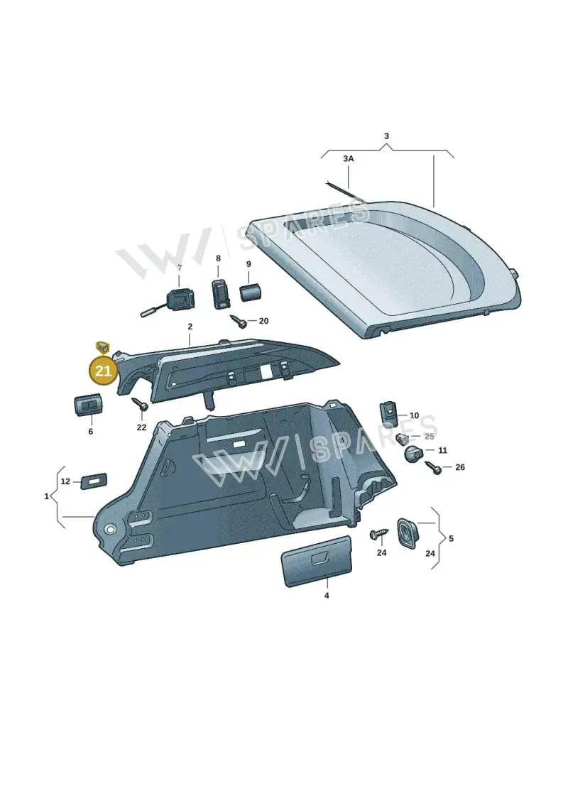 WHT003183 — Skoda Enyaq (2020-) diagram 50a867080, position 21