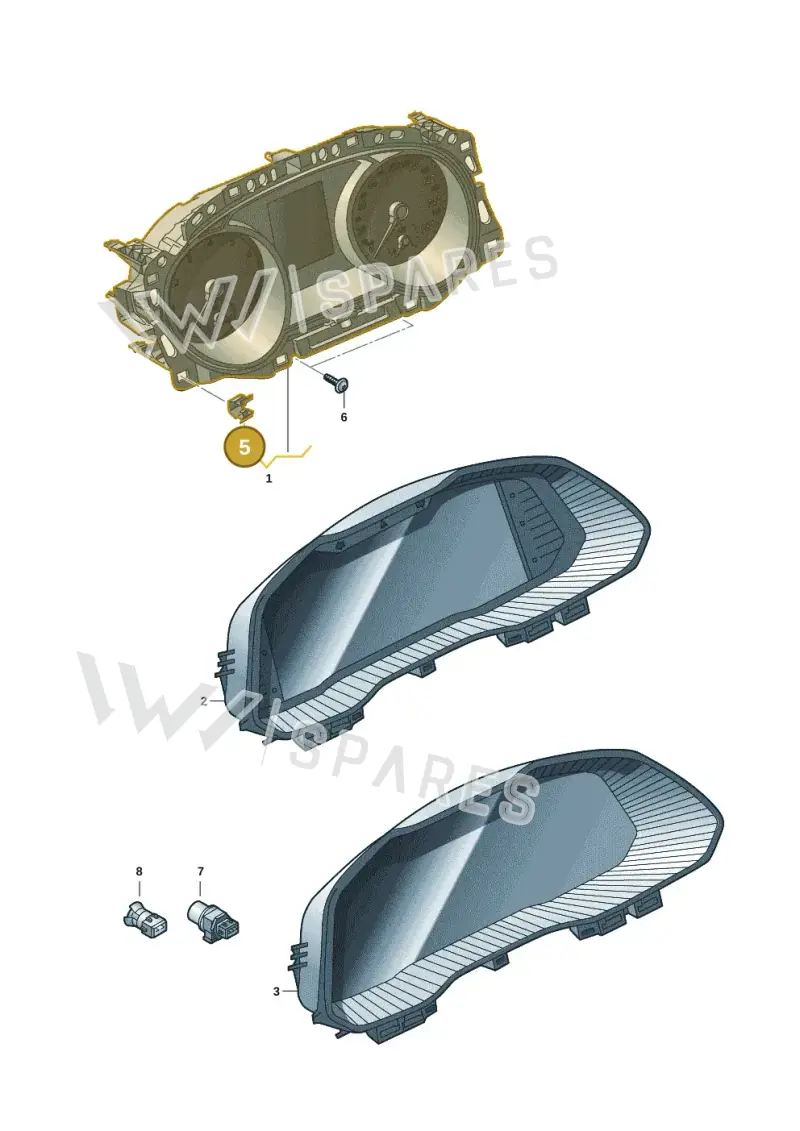 WHT003183 — Skoda Fabia (2021-) diagram 805920001, position 5
