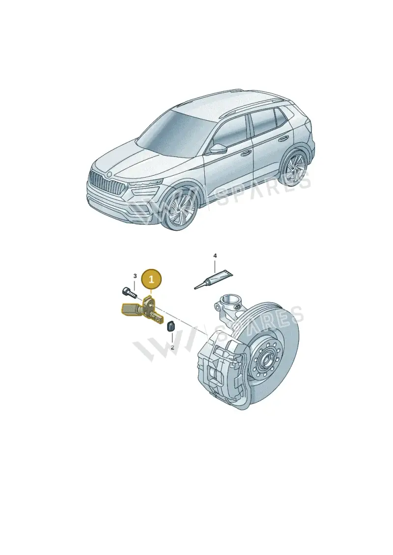 WHT003862B — Skoda Kushaq (2021-) diagram 62t927000, position 1
