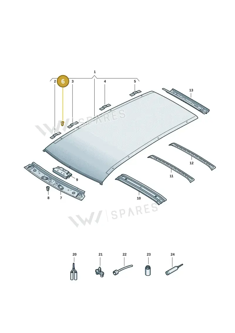 WHT003869 — Skoda Kodiaq (2024-) diagram 57h817000, position 6