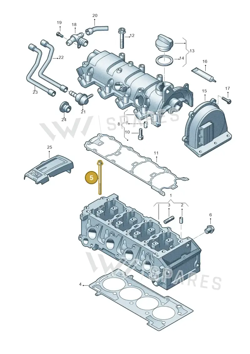 WHT004790 — Skoda Yeti (2013-2017) diagram 729103410, position 5