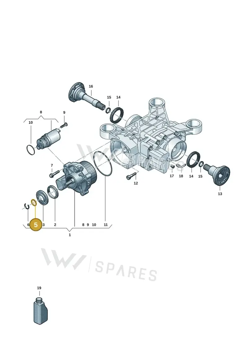 WHT005158 — Skoda Kodiaq (2024-) diagram 3j0525100, position 5