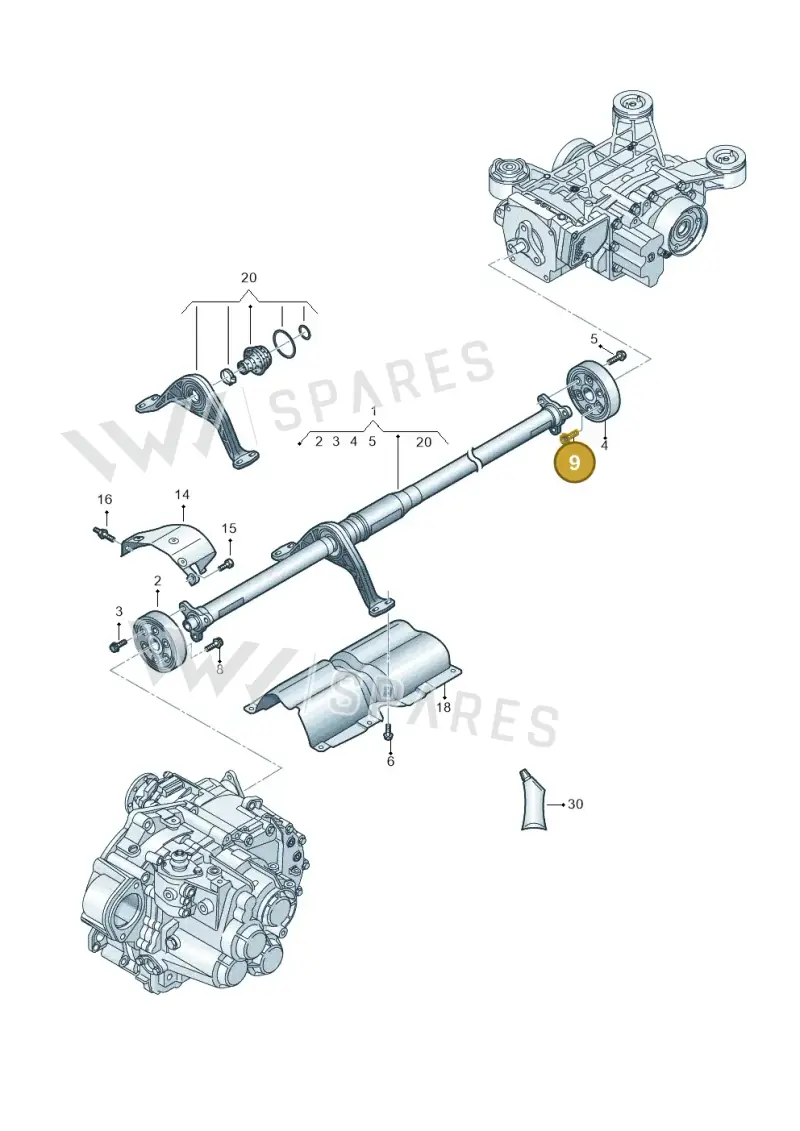 WHT005179 — Skoda Octavia (2019-2024) diagram 884521000, position 9