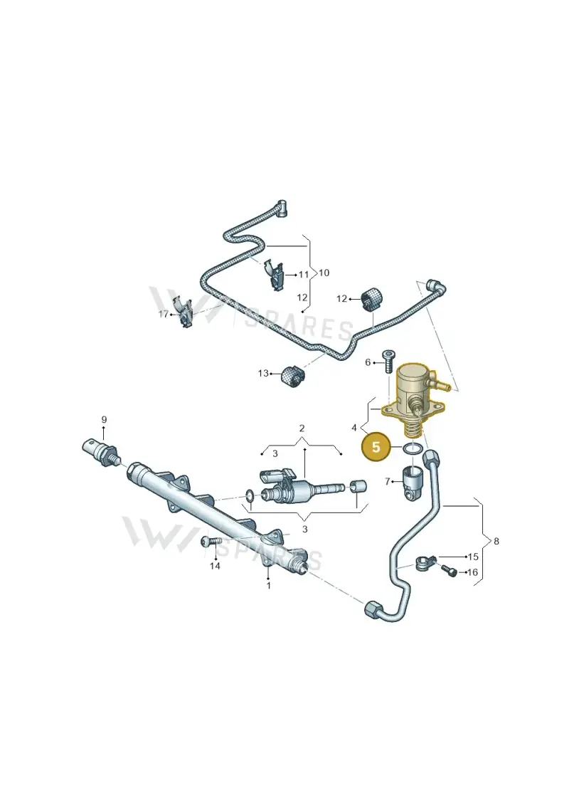 WHT005184 — Skoda Fabia (2021-) diagram 596133510, position 5