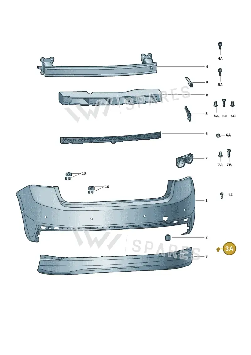 WHT005263 — Skoda Fabia (2021-) diagram 6vn807050, position 3A
