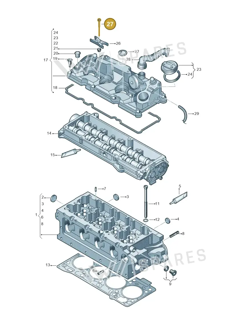 WHT005490 — Skoda Karoq (2017-2022) diagram 746103500, position 27