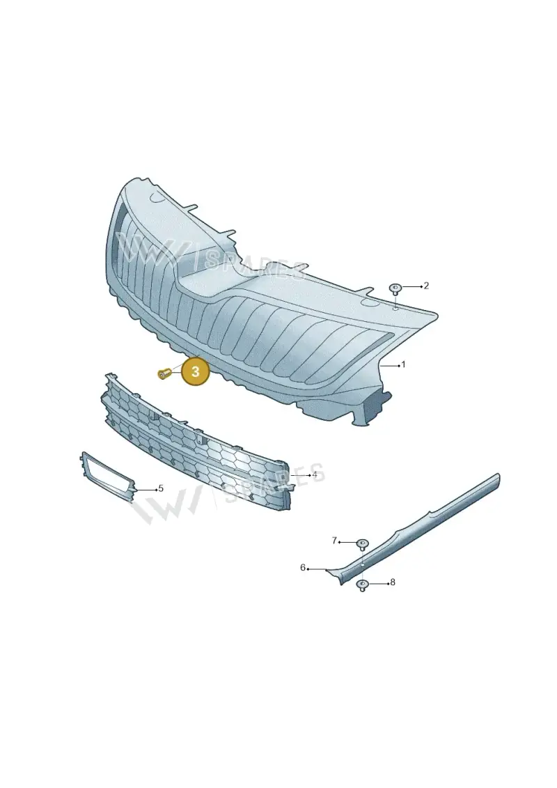 WHT005527 — Skoda Rapid Spaceback (2014-2022) diagram 782853050, position 3