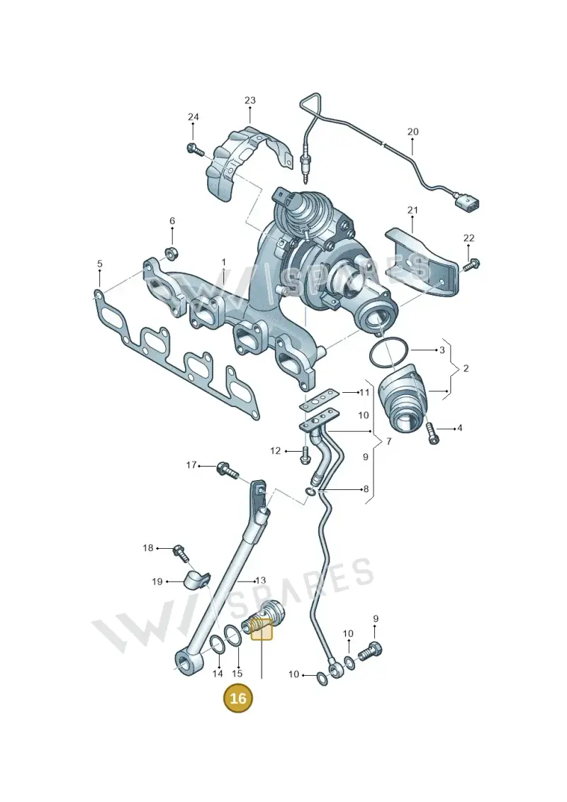 WHT005635A — Skoda Yeti (2013-2017) diagram 649145650, position 16